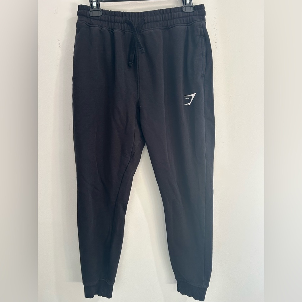 Men’s size small Black Gymshark joggers